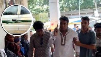 ভোলার সহকারী অ্যাটর্নি জেনারেলের গাড়িতে ডিম নিক্ষেপ