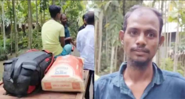 বরিশালে ল্যাগেজে ভর্তি অবৈধ কারেন্ট জালসহ আটক ১