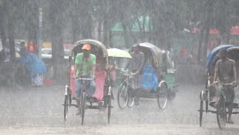 বরিশালসহ ৩ বিভাগে বজ্র বৃষ্টির আভাস: আবহাওয়া