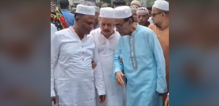 বরিশালে এক যুগের সাংগঠনিক বিরোধ,মুহুর্তের মধ্যেই শেষ!