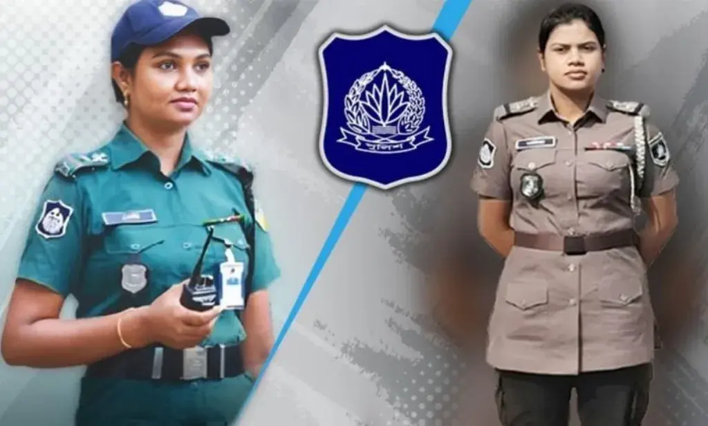 বাংলাদেশ-পুলিশ নতুন ইউনিফর্মে