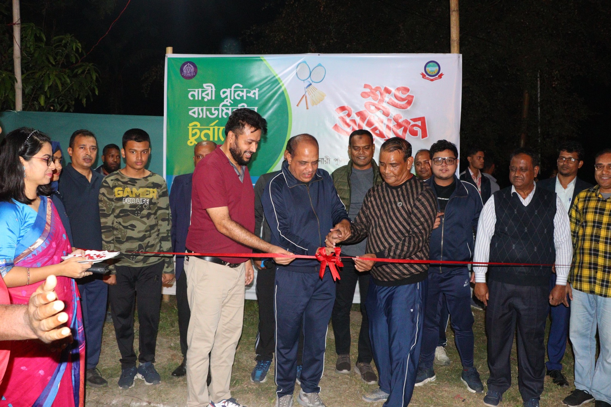 বরিশালে বিএমপি কমিশনার উদ্যোগে,নারী পুলিশ ব্যাডমিন্টন টুর্নামেন্ট উদ্বোধন