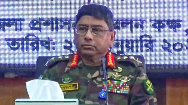 পটুয়াখালীতে সেনাবাহিনী প্রধানের মতবিনিময় সভা