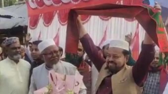 বানারীপাড়ায় শতাধিক নেতা-কর্মী নিয়ে বিএনপি নেতা মাহাবুব মাষ্টারের জামায়াতে যোগদান