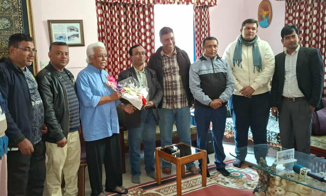 বরিশাল- ২ আসনে বিএনপির প্রার্থীর সাথে সাংবাদিকদের মতবিনিময় সভা