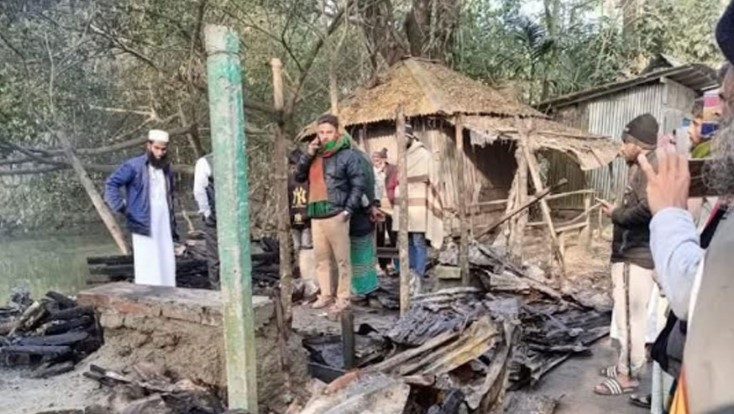 ঝালকাঠি-২ আসনে জামায়াতের দুই কর্মীর দোকানে অগ্নিসংযোগ