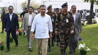 প্রথমবার প্রধানমন্ত্রীর কার্যালয়ে তারেক রহমান