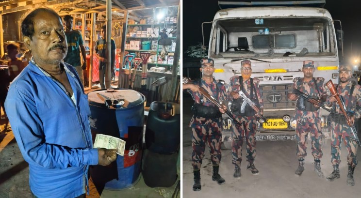 ডিজেল কিনতে গিয়ে ভারতীয় ট্রাকচালক আটক