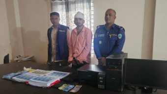 জাল টাকা তৈরির সরঞ্জামসহ যুবক আটক