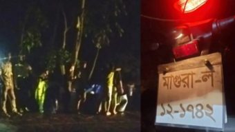 চলন্ত মোটরসাইকেলে গাছের ডাল ভেঙে পড়ে ২ যুবকের মৃত্যু