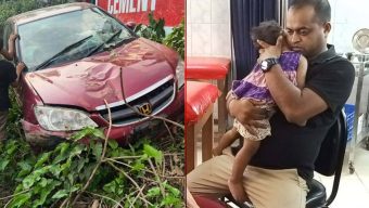 ঝালকাঠিতে প্রাইভেটকার খাদে পড়ে দেড় বছরের শিশুর মৃত্যু