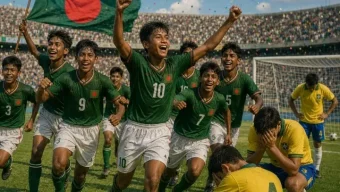 বাংলাদেশও একবার ৭-০ গোলে হারিয়েছিল ‘ব্রাজিল’কে