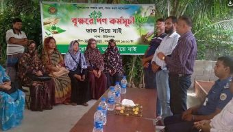 “ডাক দিয়ে যাই” এনজিও’র আয়োজনে উজিরপুরে বৃক্ষ রোপন কর্মসূচী অনুষ্ঠিত