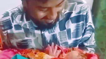প্রথমবার পুত্র সন্তানের বাবা হলেন তরুণ সাংবাদিক রাহাত রাব্বি
