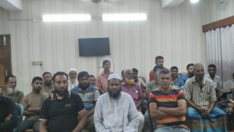 কাউনিয়া থানা পুলিশের উদ্যোগে চোরাই মালামাল ক্রয়-বিক্রয় প্রতিরোধে ব্যবসায়ীদের সাথে মতবিনিময়